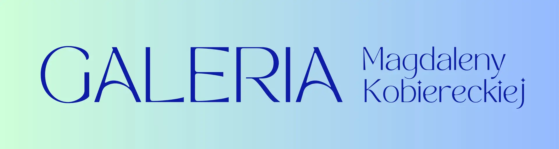 Logo Galeria Magdaleny Kobiereckiej