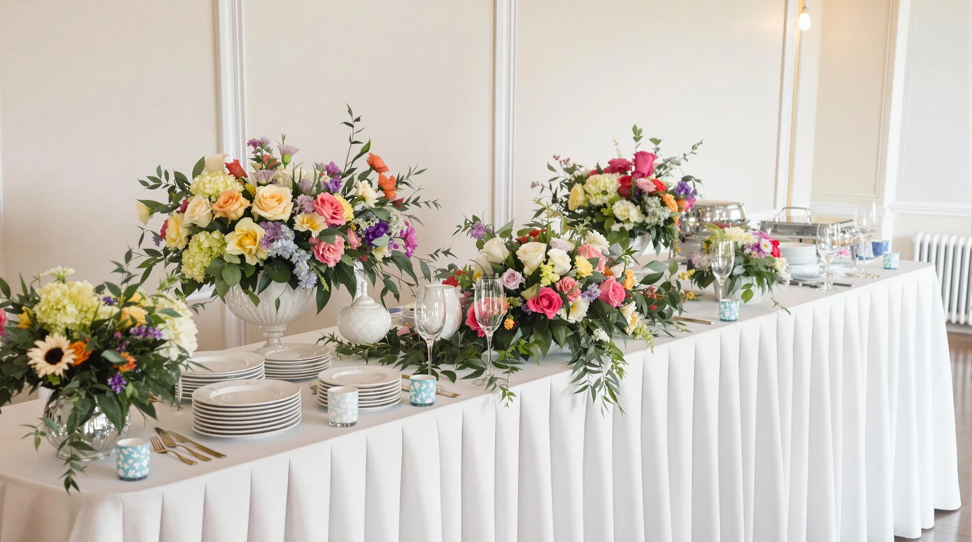 Dekoracje stołów na weselu: inspiracje na każdy styl i budżet